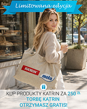Kup produkty KATRIN za 250 zł - a otrzymasz torbę wełnianą KATRIN/MOLA gratis!